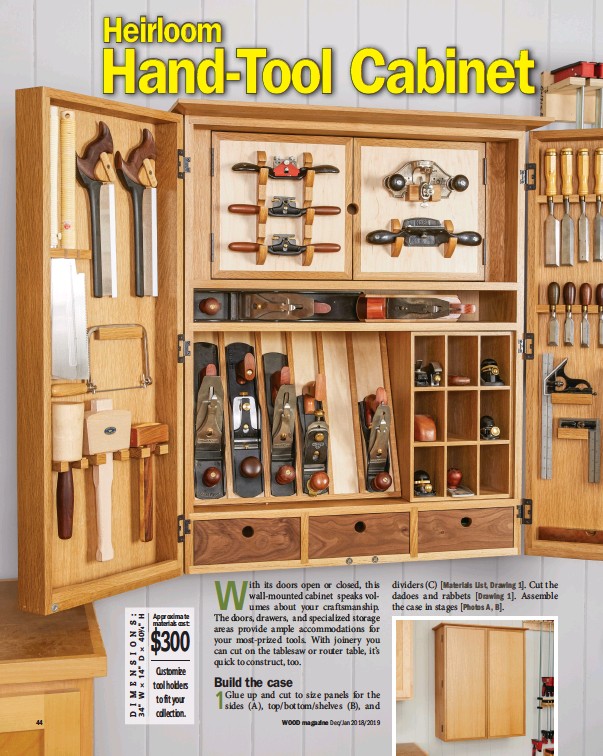 Pressreader Wood 2018 12 01 Wall Hung Tool Cabinet