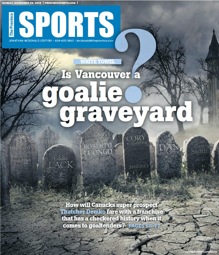Image result for goalie graveyard vancouver