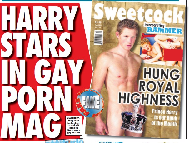 Gay Porn Magazines - PressReader - Sunday Sport: 2016-06-19 - HARRY STARS IN GAY ...