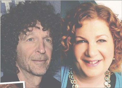 Alison Berns and Howard Stern