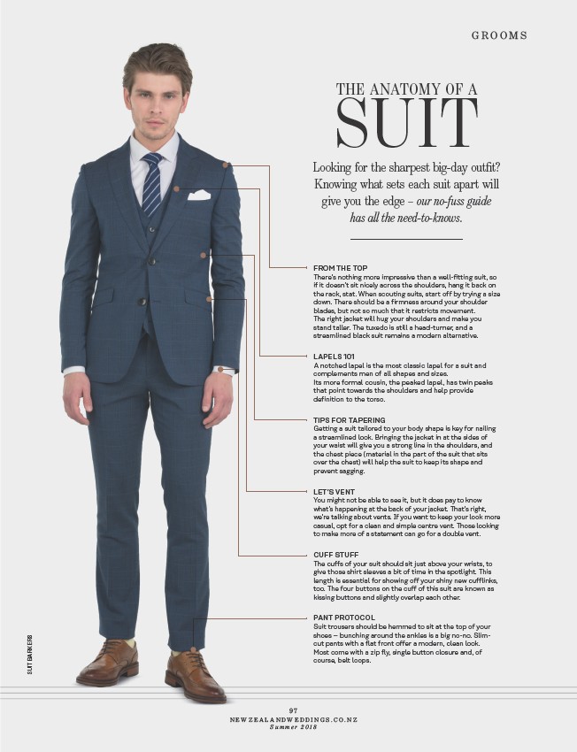 Suit Anatomy - Anatomical Charts & Posters